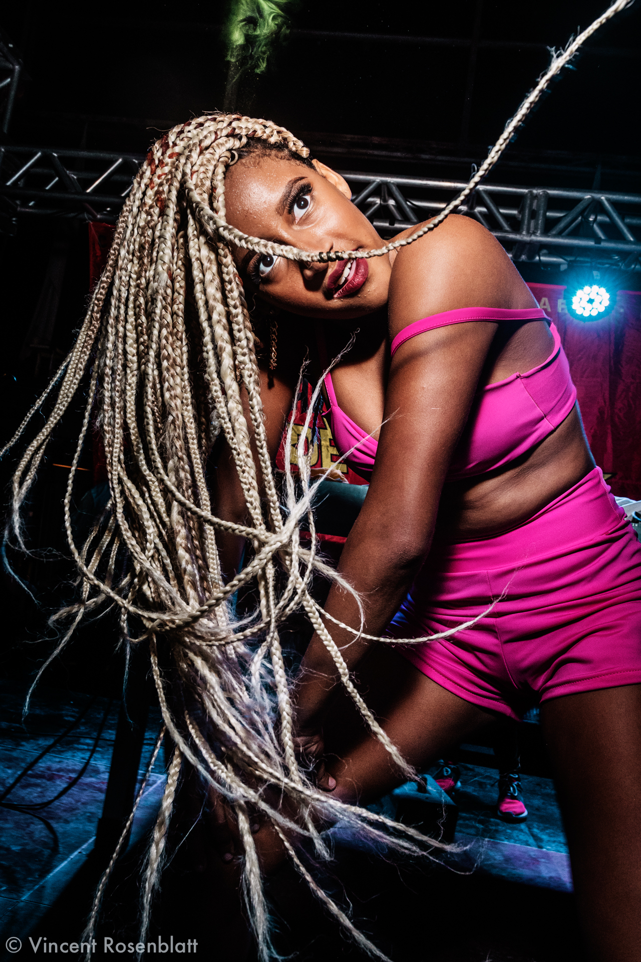  Yara Leal, urban dancer, Heavy Baile party - Rio de Janeiro 2018. 