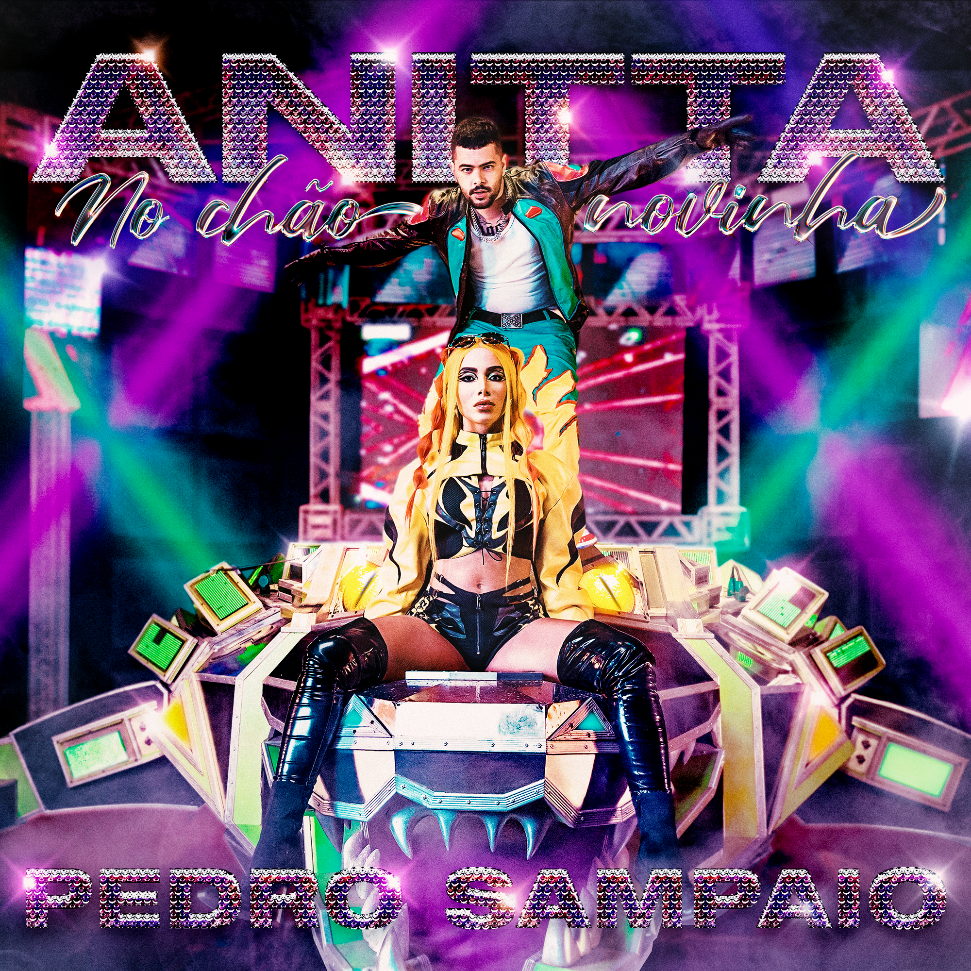 Anitta & Pedro Sampaio : No Chão Novinha