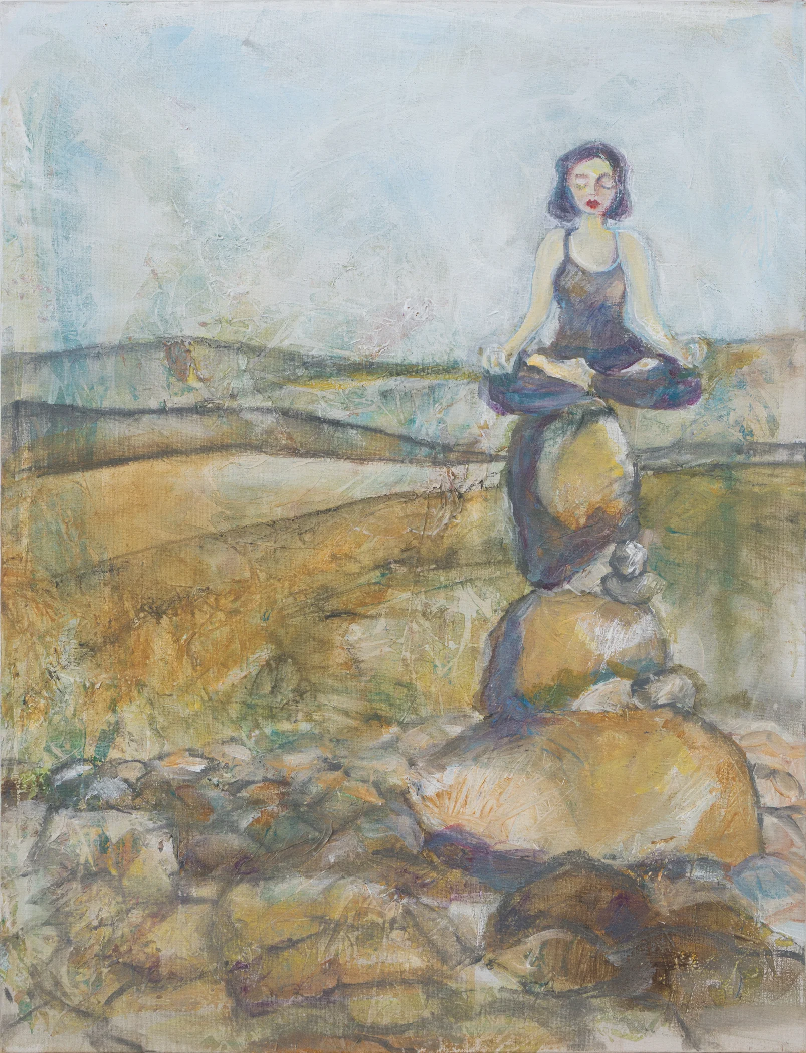 Yoga on the Rocks
