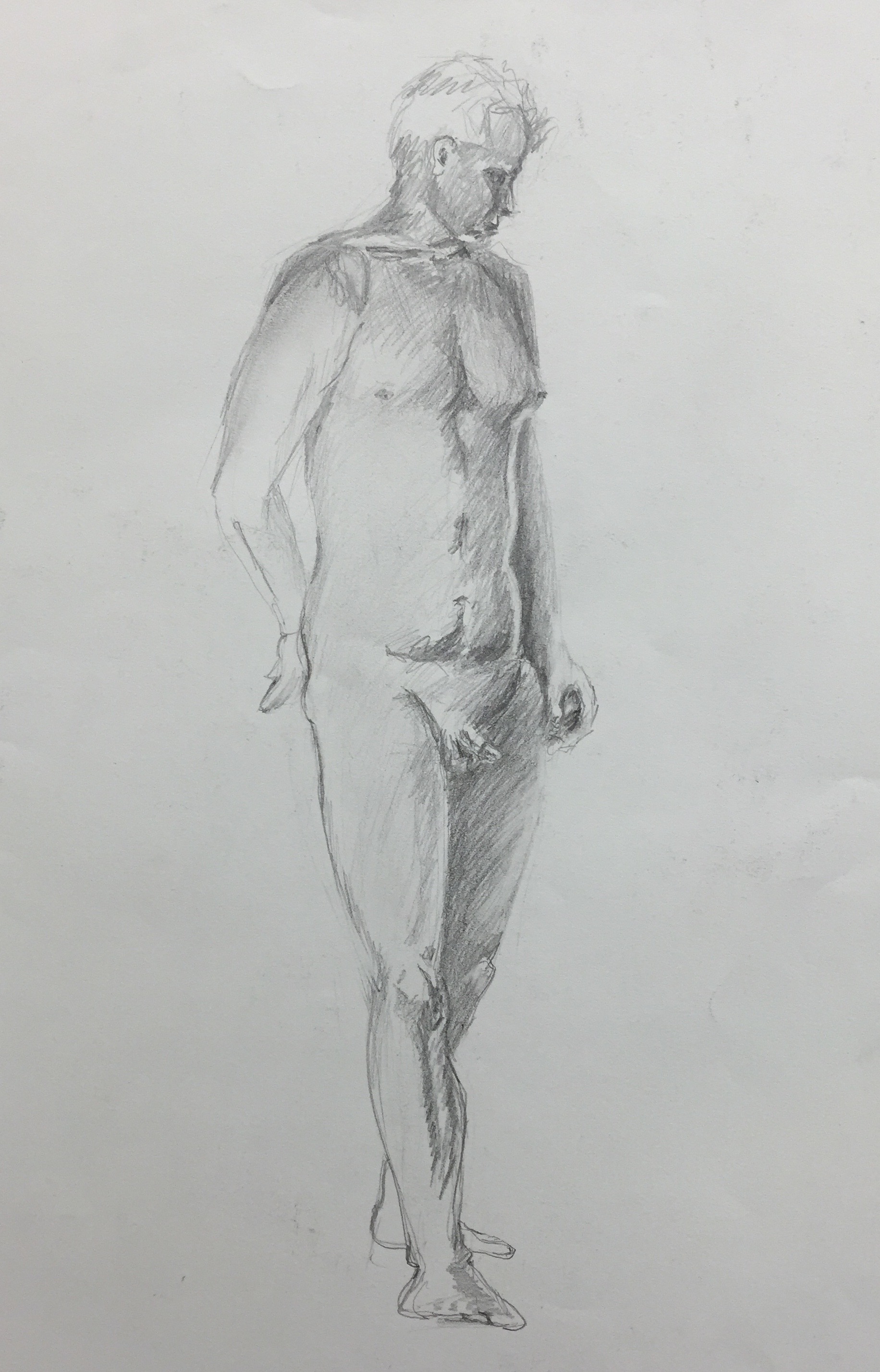 Male Standing Figure Study