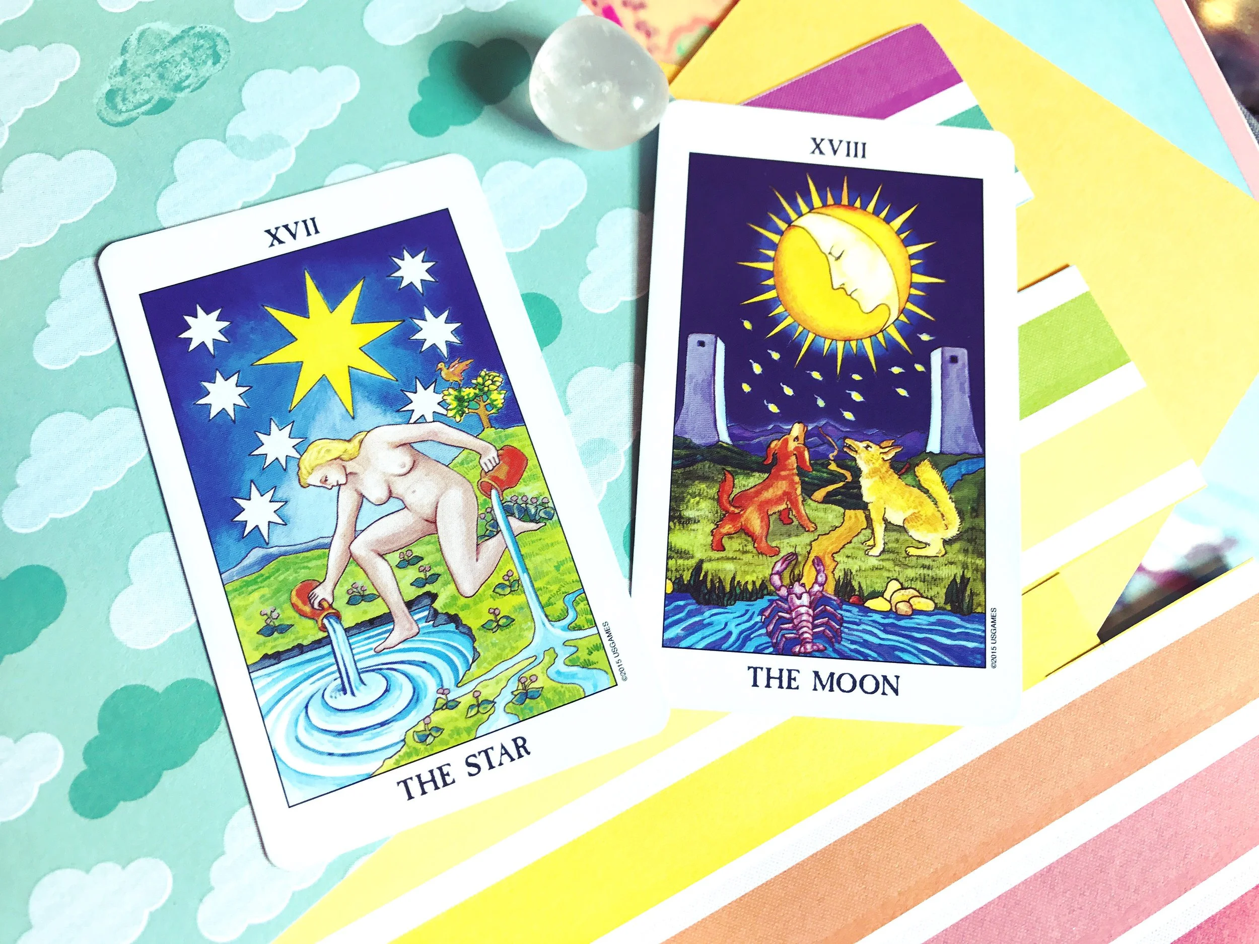 The Star and The Moon, Radiant Rider Waite Deck