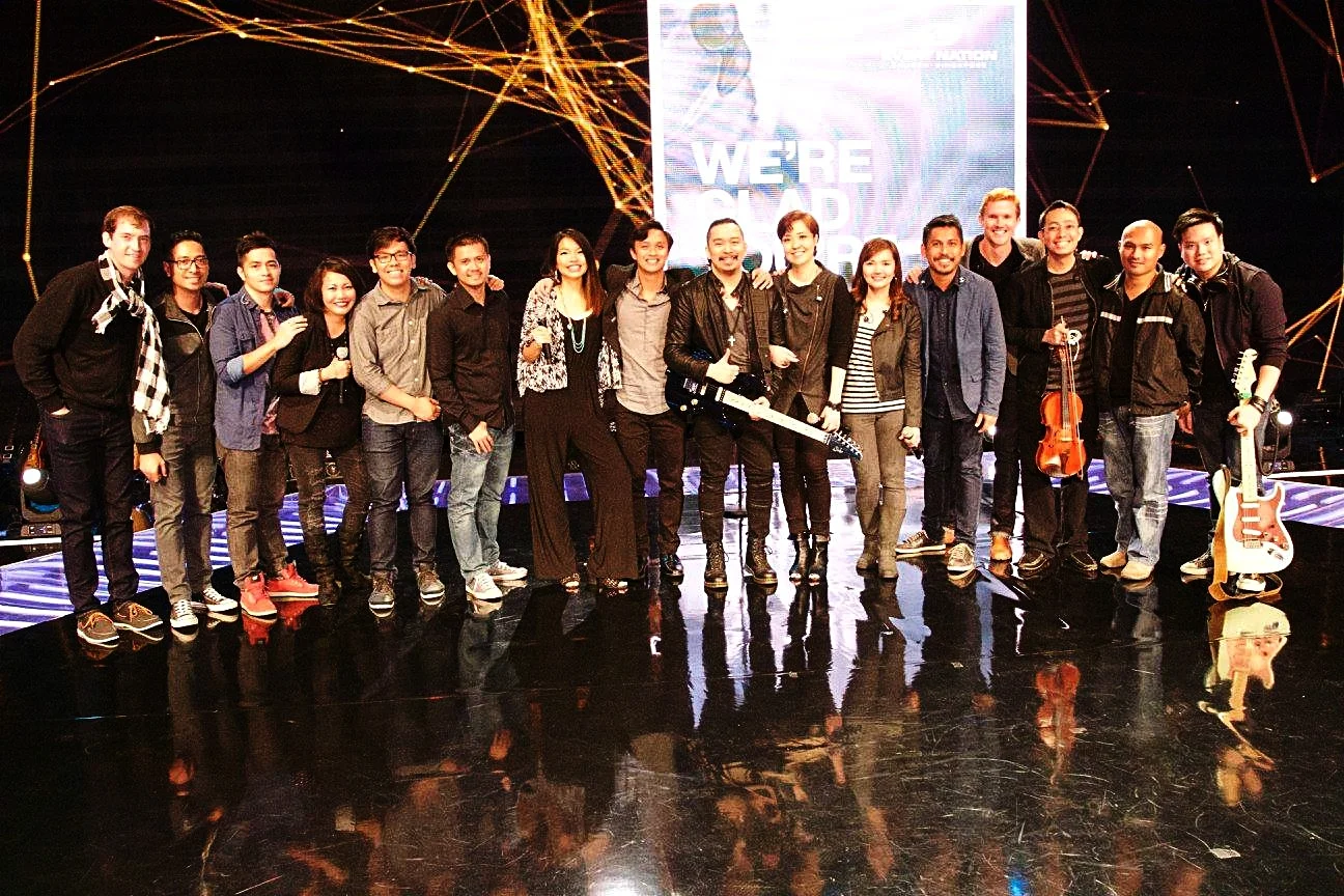 Pictured: Every Nation Church Singapore Worship Team