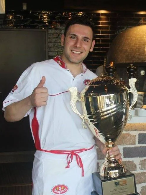 MARIO MARTELLINO VERACE, NSW 2015 WORLD PIZZA CHAMPION, AUSTRALIA  napoli stg - gold
