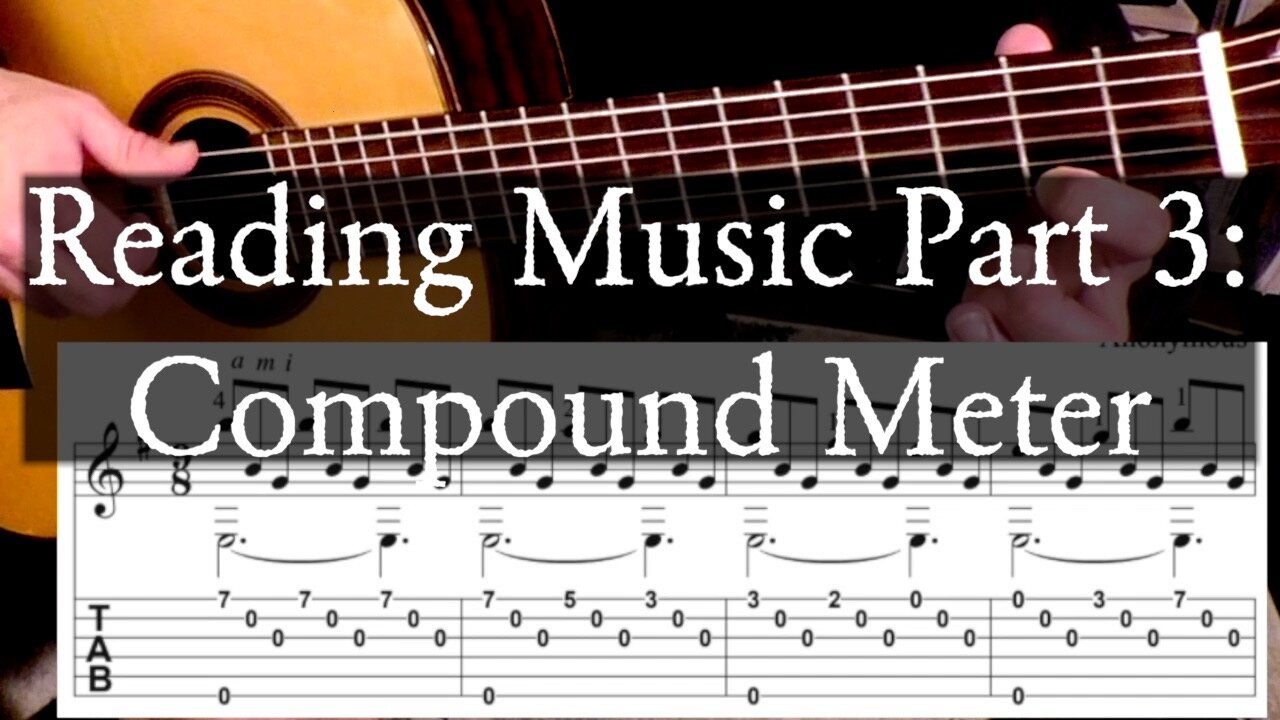 Reading Music Part 3: Compound Meter