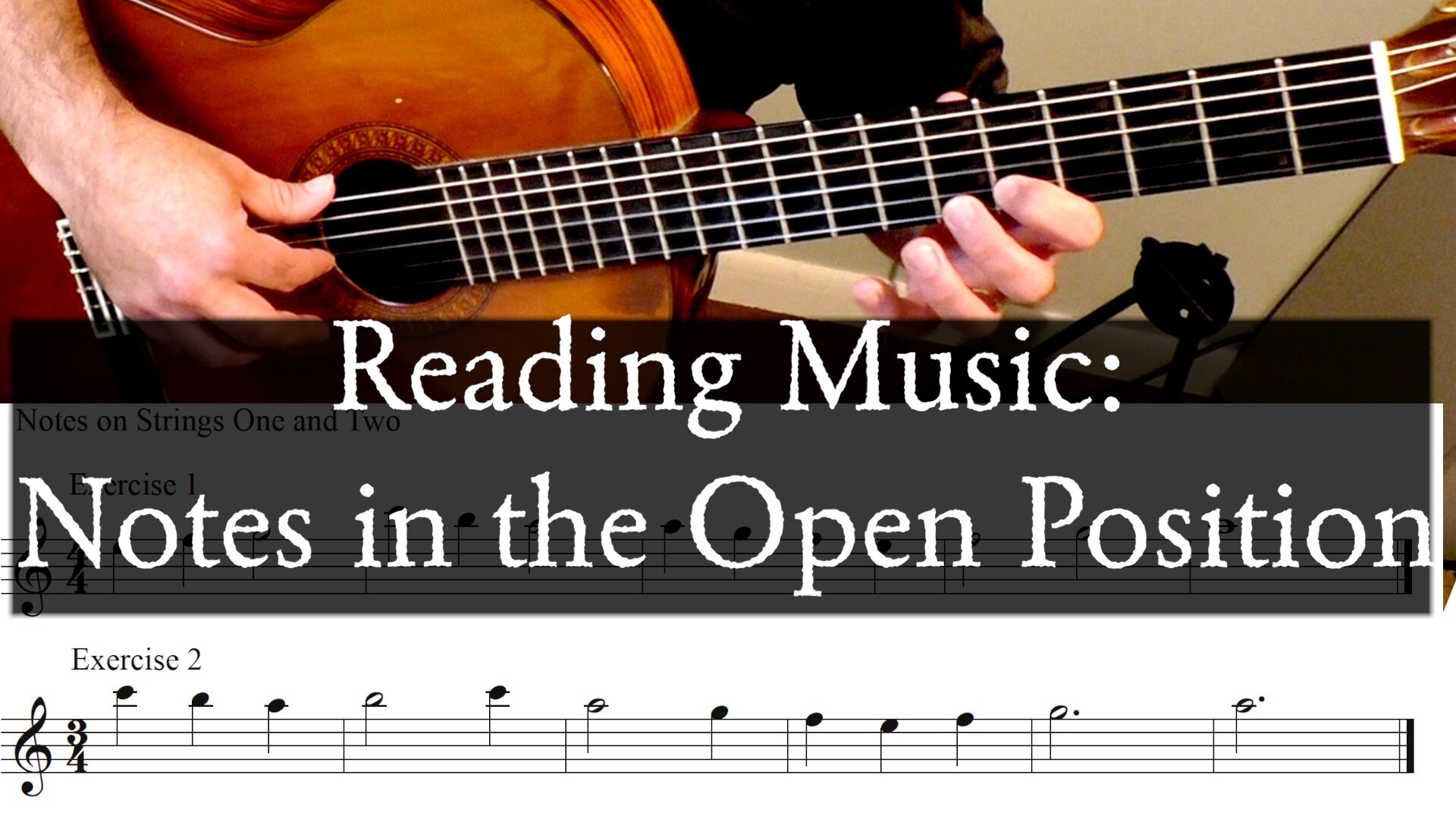 Reading Music: Open Position
