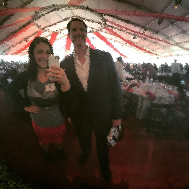 Selfie in the heart with Gavin Newsom