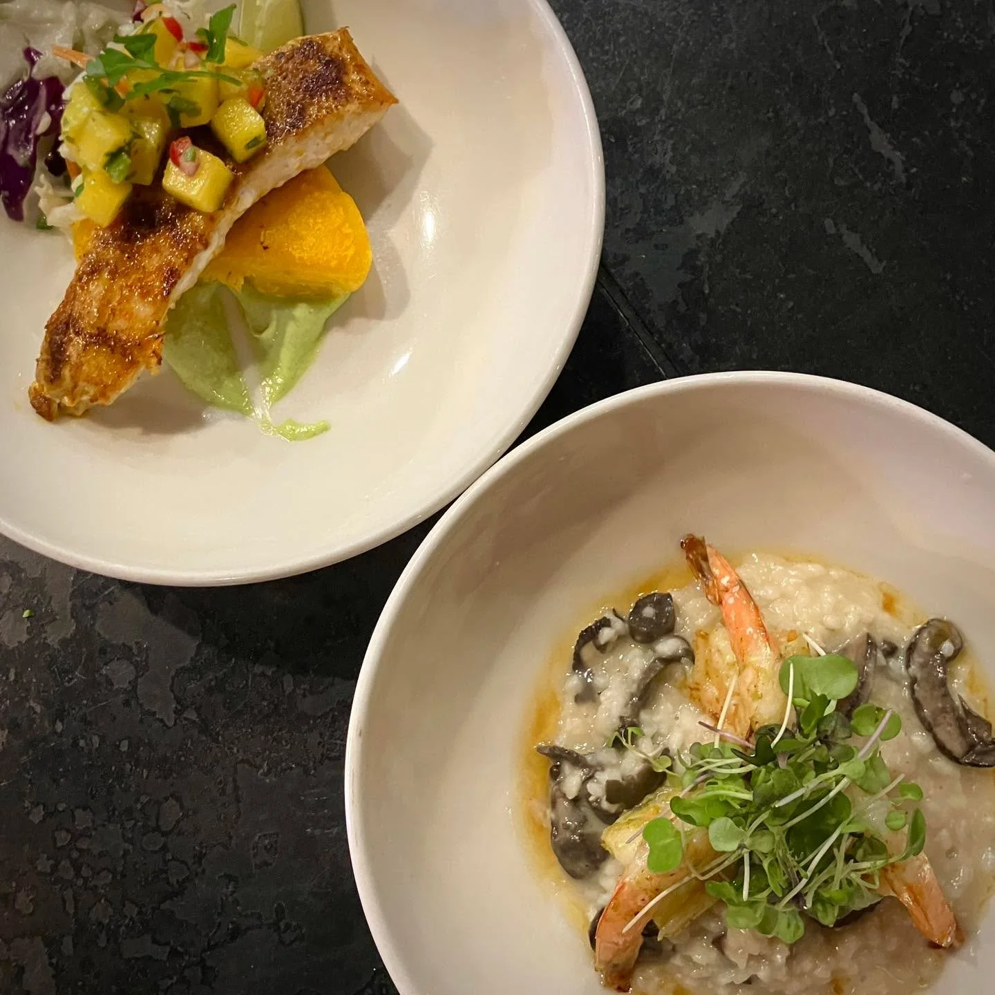 Date Night at La Mesa is back on Tuesday nights! &hearts;️ $48 Dinner for Two &hearts;️ Make a reservation, select our Date Night menu and also enjoy happy hour beverage pricing all evening! ($2 off house wine by the glass, tap beer and cider) 
.
.
.