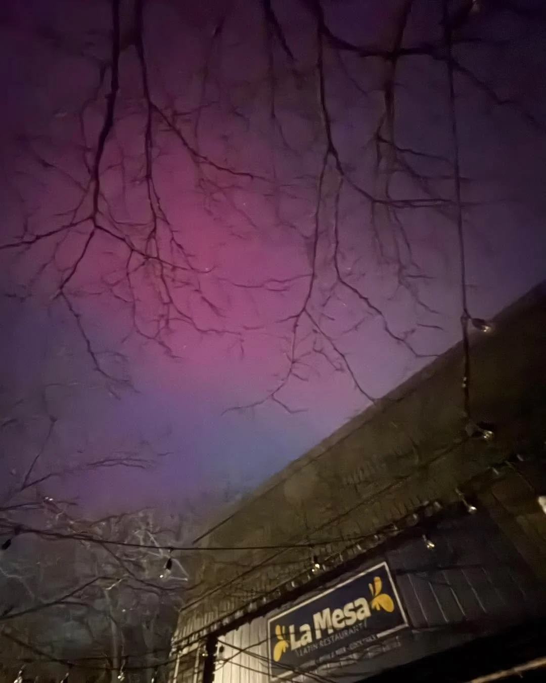 A lovely aurora tonight.