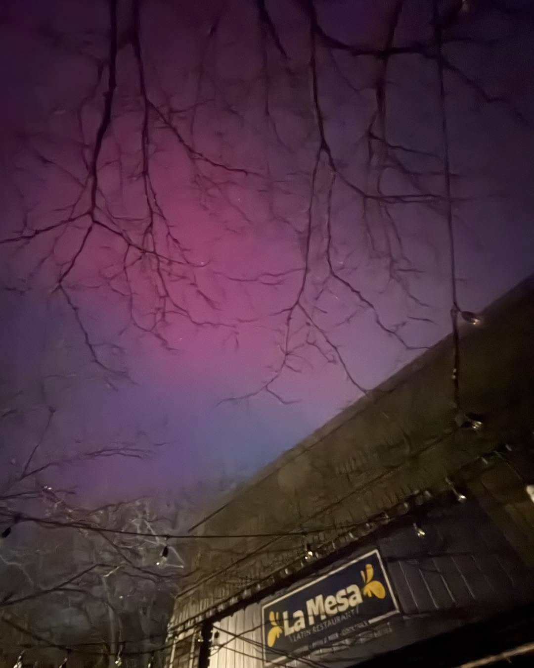 A lovely aurora tonight.