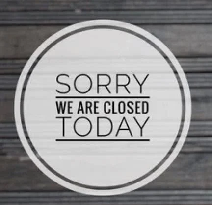 We&rsquo;ll be closed Tuesday 3/31 and Wednesday 4/1 - See you Thursday!
