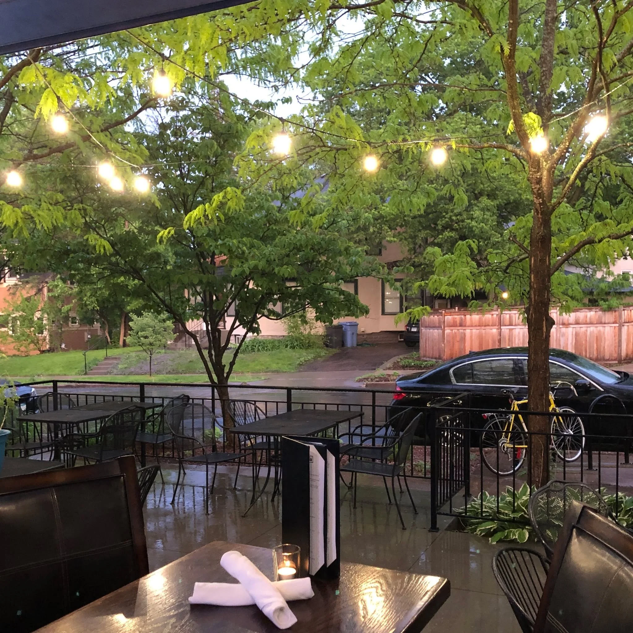 The patio is green, shaded, and finally cooling off a bit tonight.

There&rsquo;s something especially nice about this time of year. Evenings are warm, the light stays longer, and as school wraps up for the year, we begin settling back into summer ev