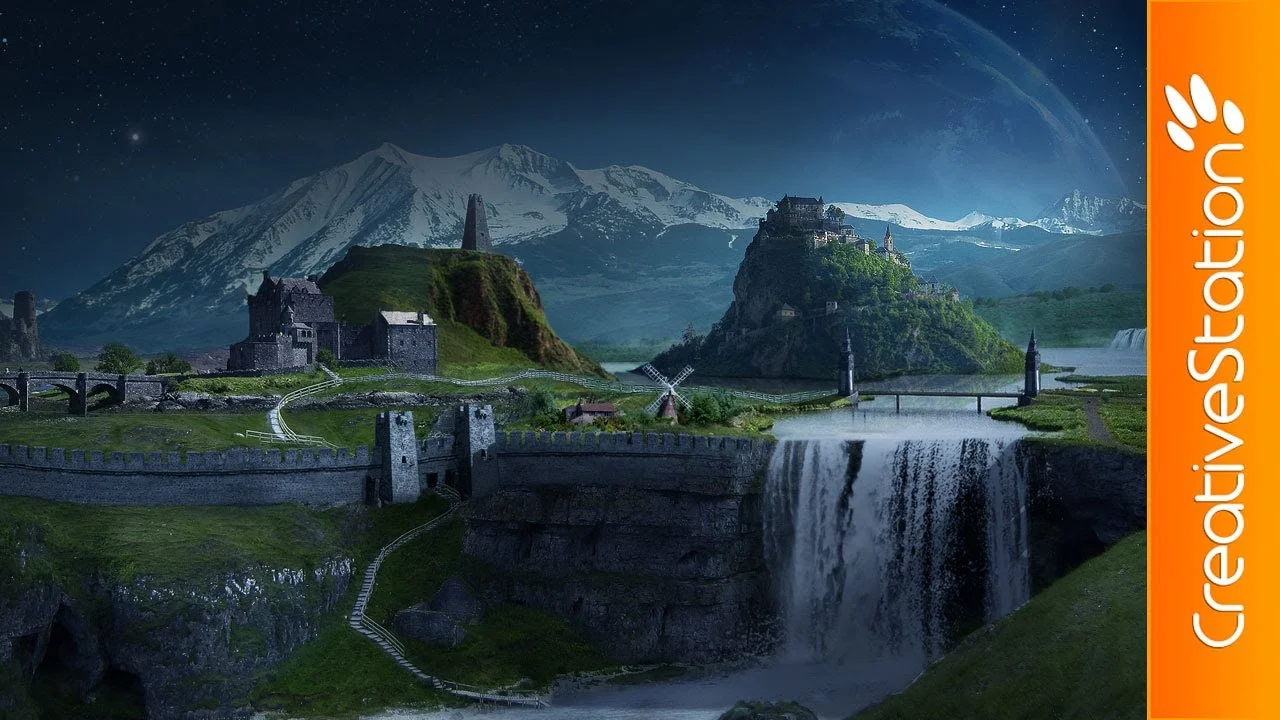 Star land - Speed art (Photoshop) | CreativeStation