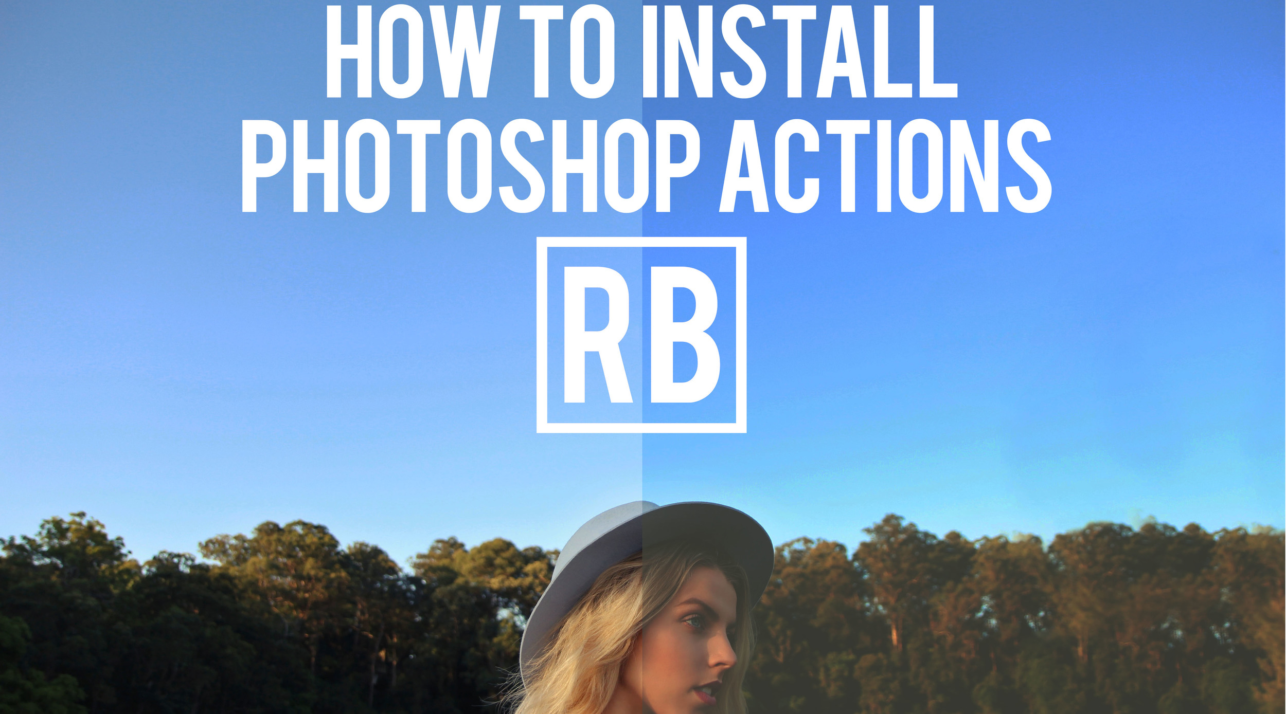 How to Install Photoshop Actions