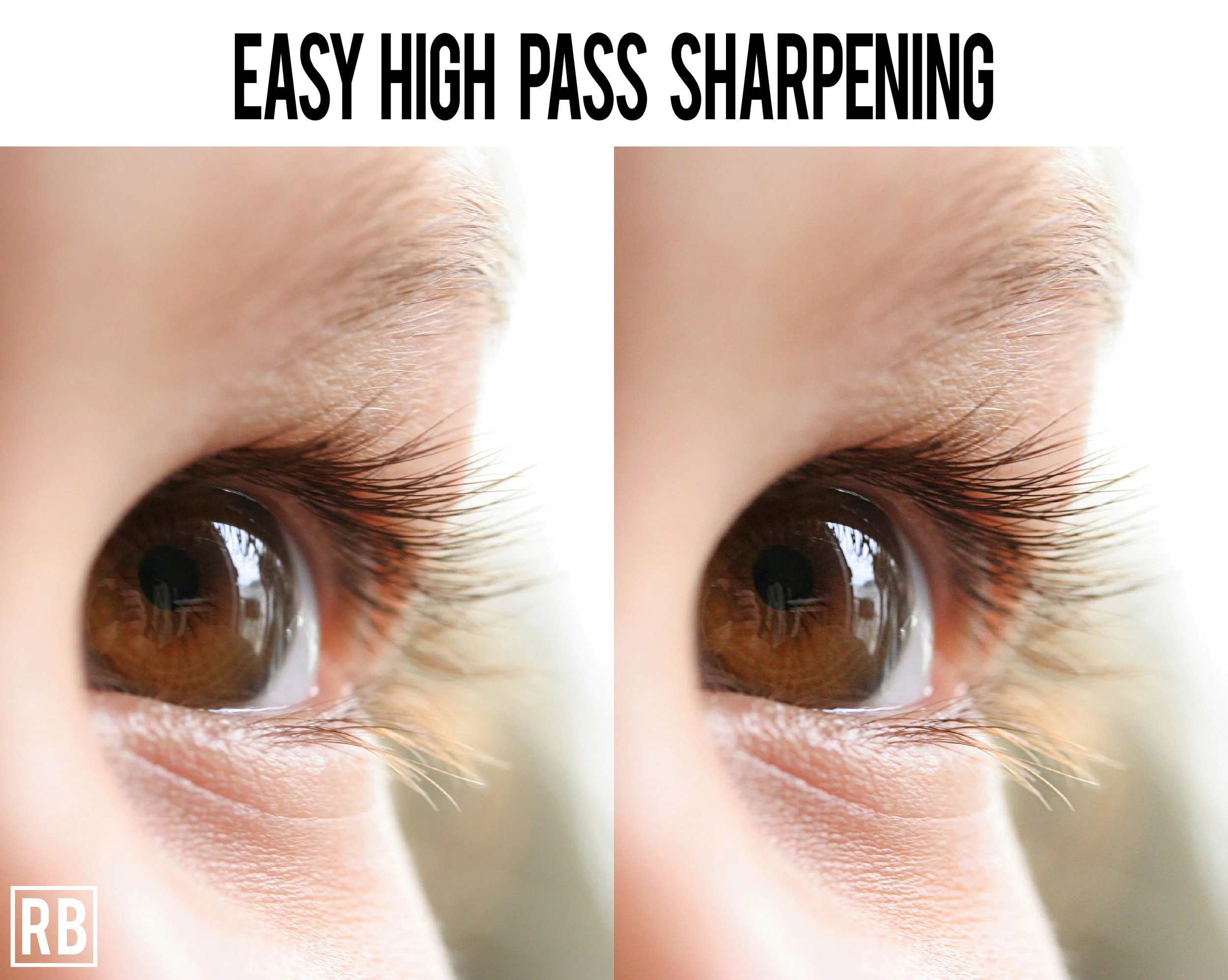 Quick and Easy High Pass Sharpening Tutorial