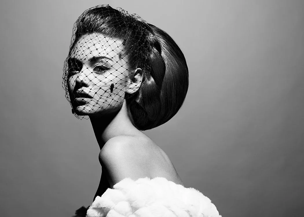 Vintage Black & White Fashion Editorial