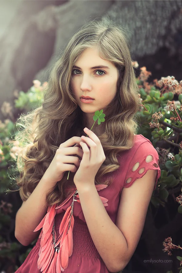 Test Shoot of Julia by Emily Soto