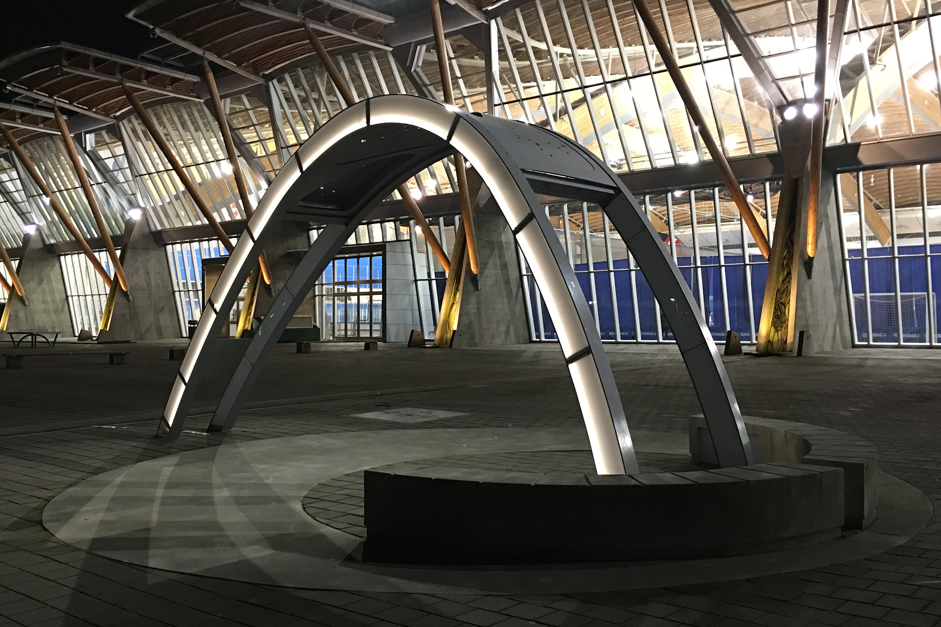 Star Arc: The Richmond Olympic Experience Cauldron, Richmond, BC