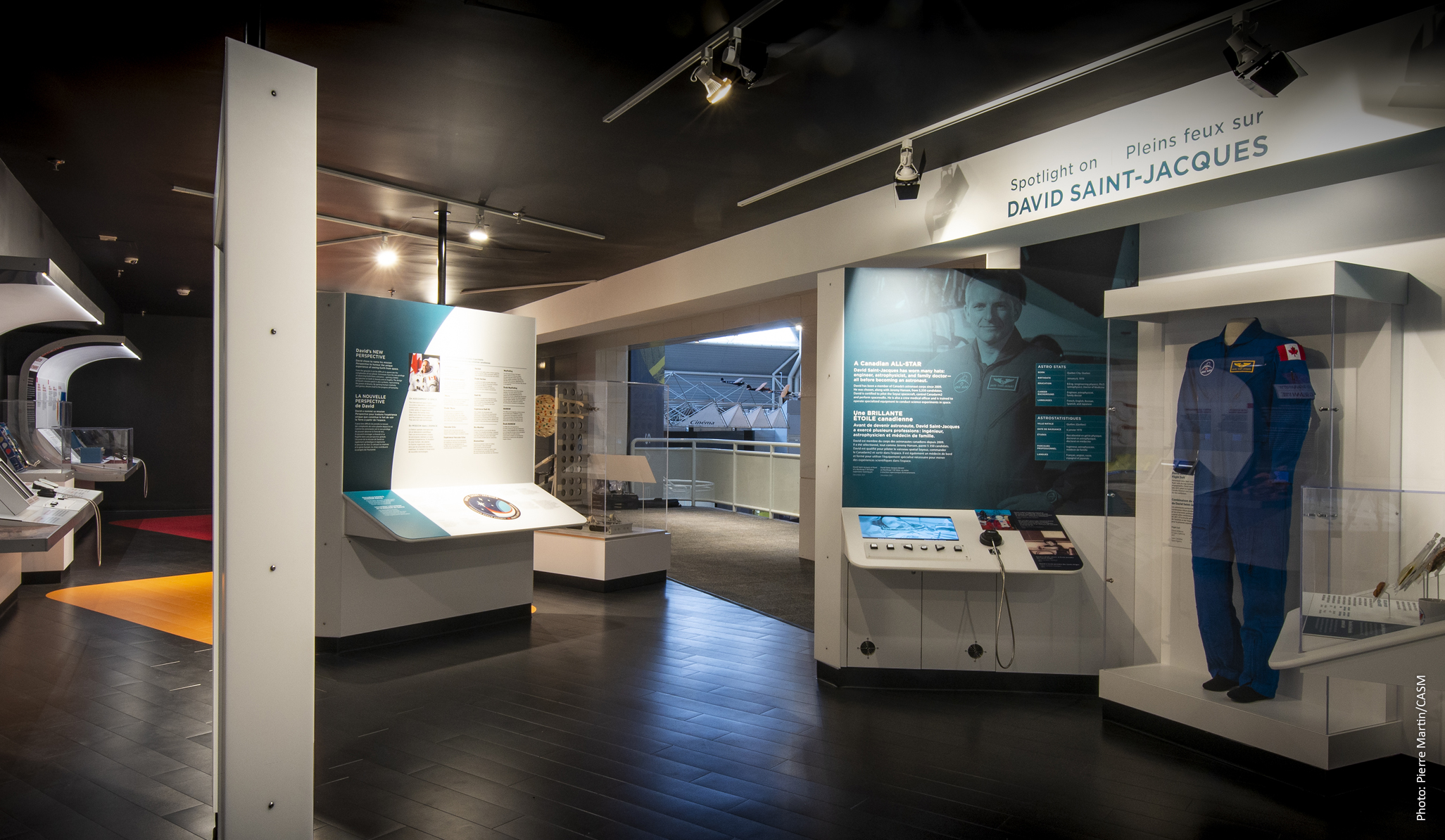 Health in Space, Canada Aviation and Space Museum — W3 Design Group