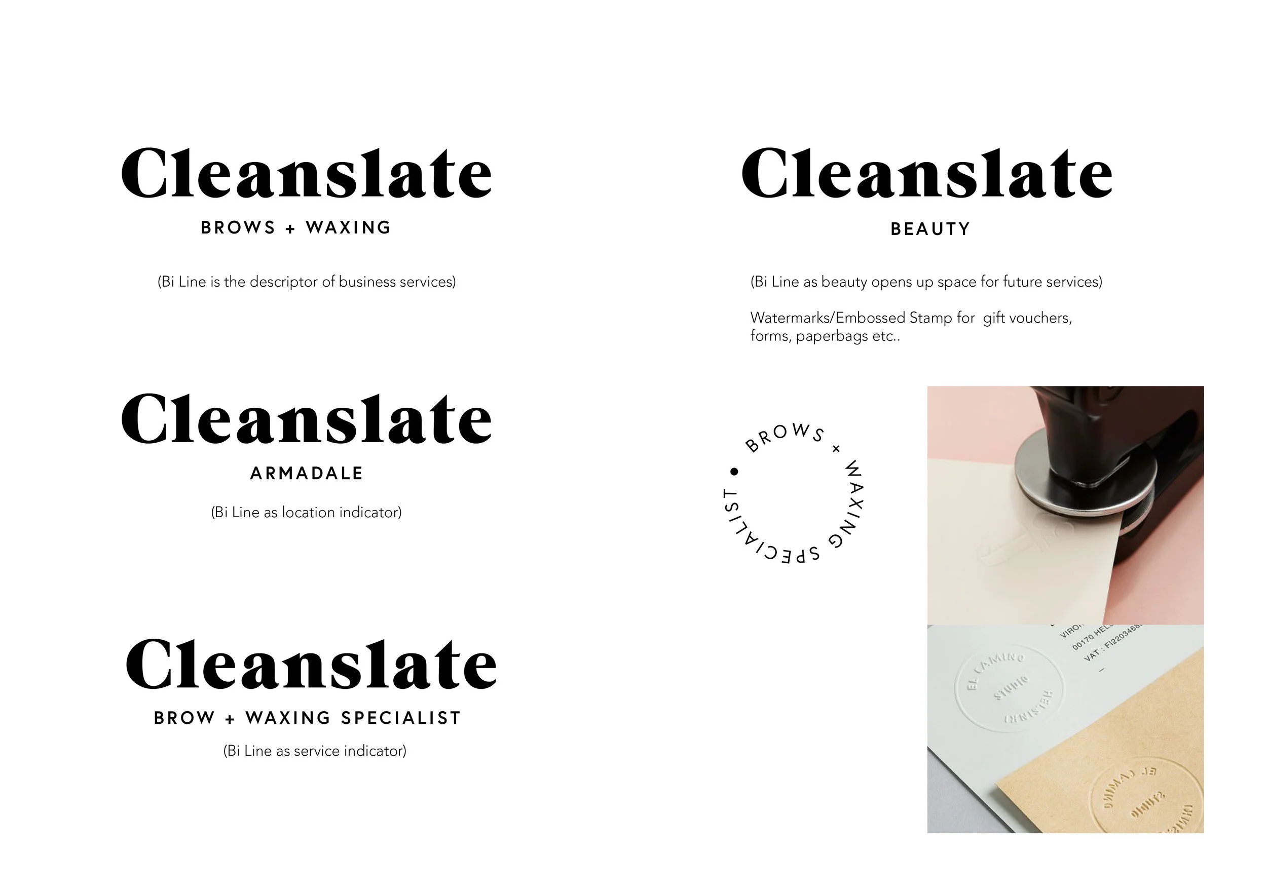 Embossing detail concept
