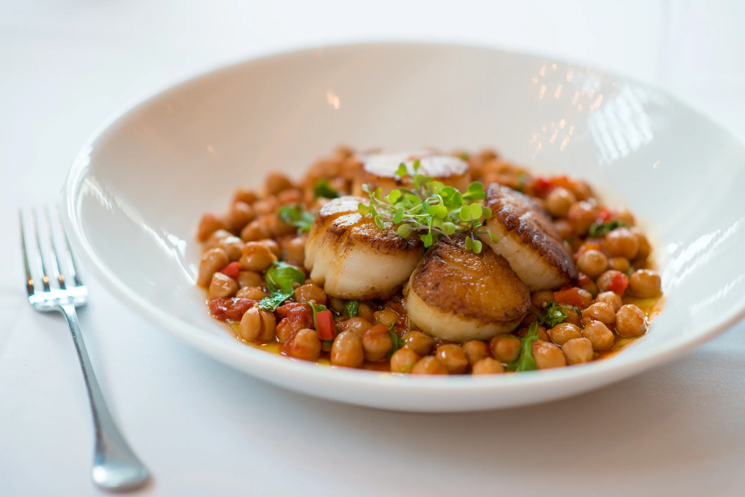 Scallops, Dream Dance Steak