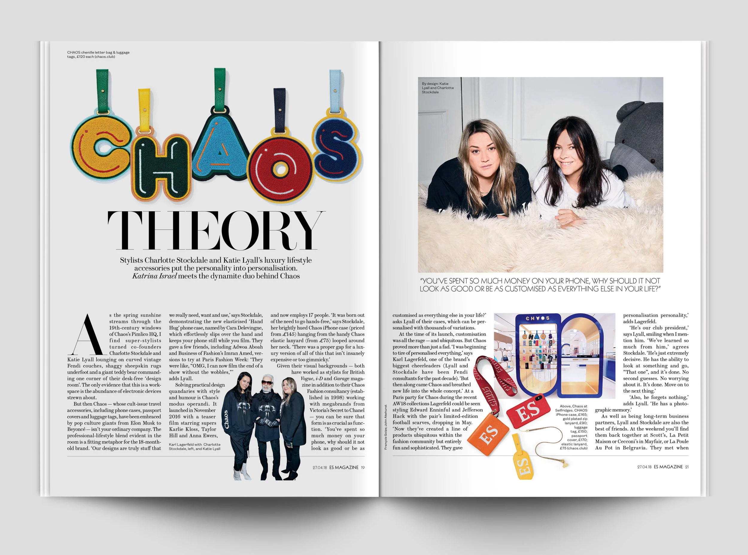 ES Chaos theory: inside Charlotte Stockdale & Katie Lyall's accessory empire