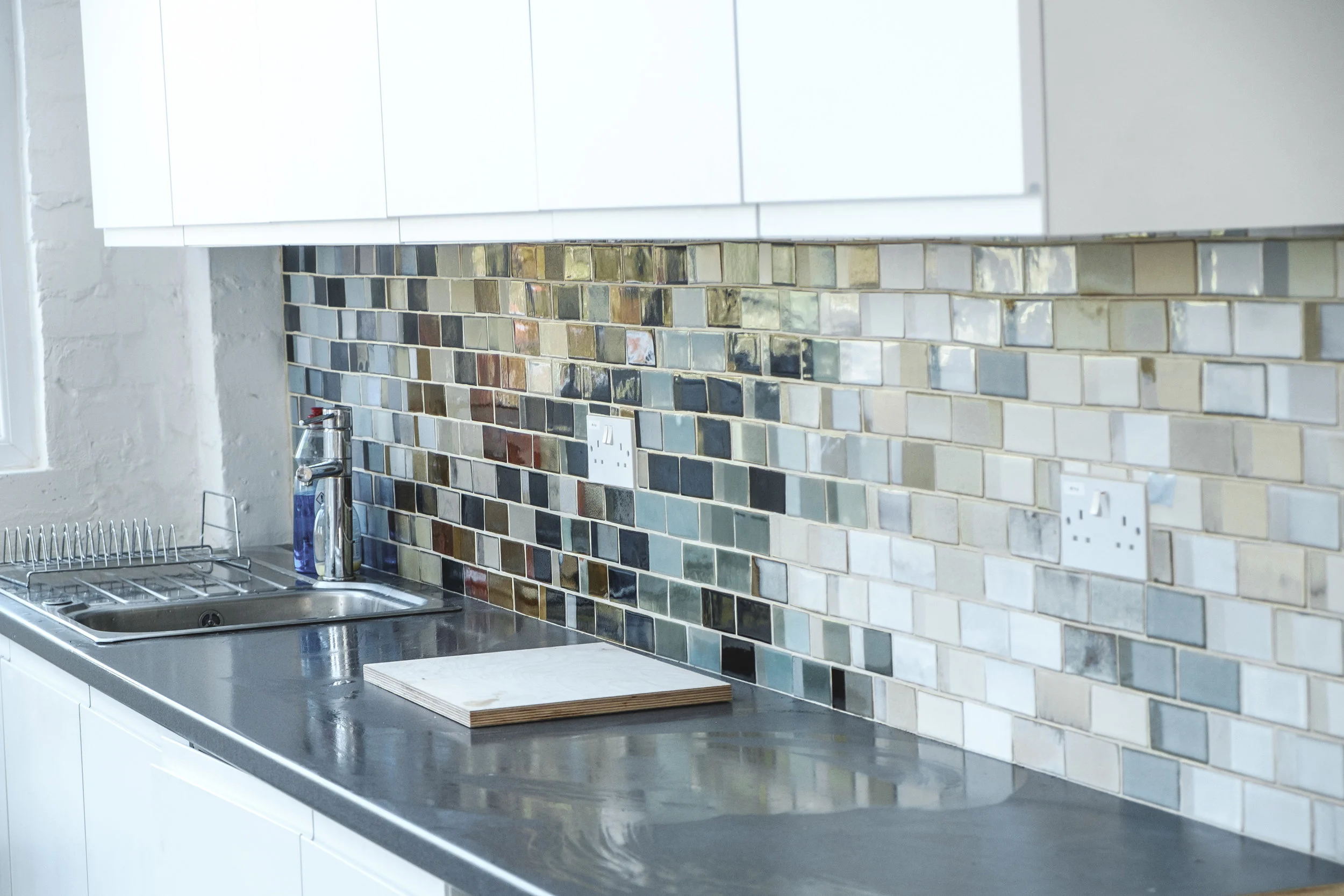 Tiles made by Sarah Hall