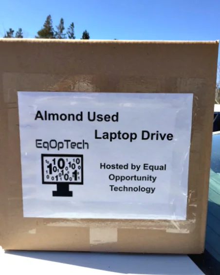 Almond Used Laptop Drive by EqOpTech