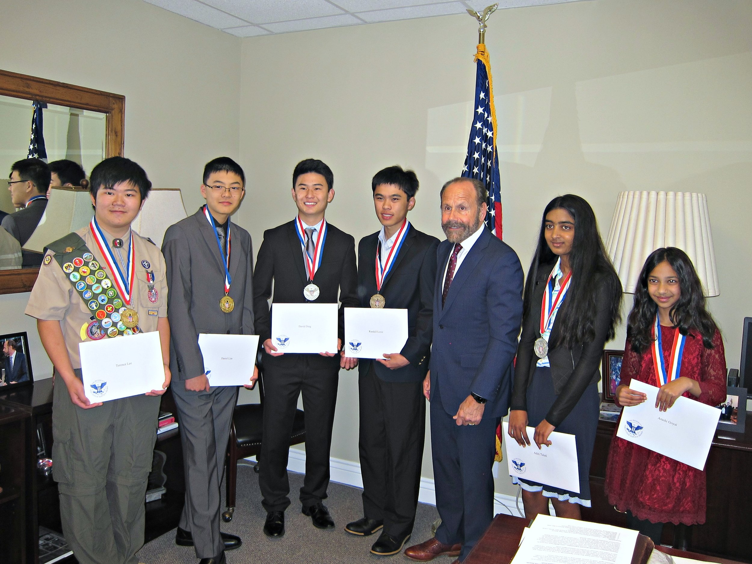 Senator Jerry Hill Honors PVSA Students at EqOpTech 