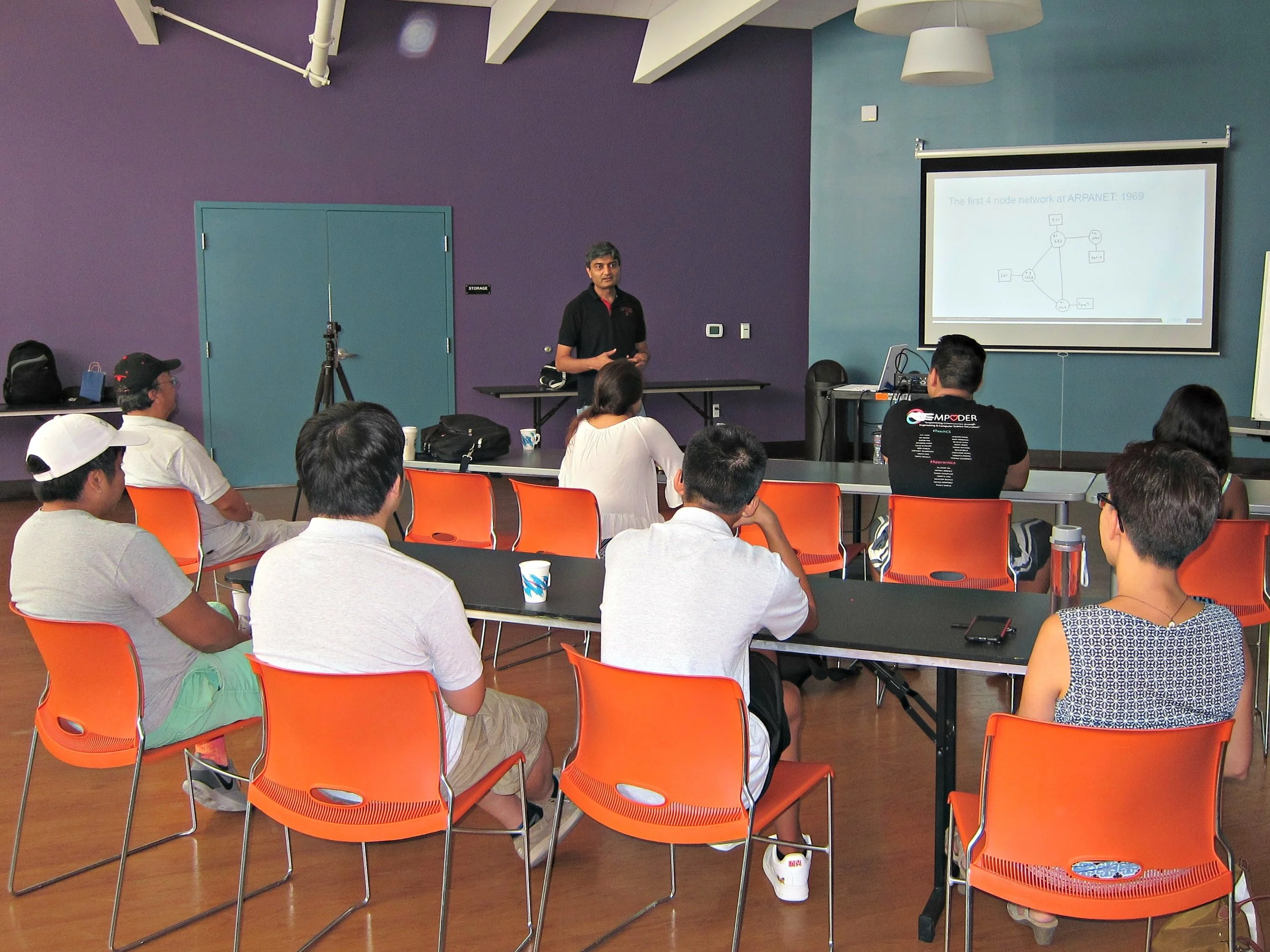 July 8, 2017 Speaker/Workshop Series #1 Networking and Cyber Security
