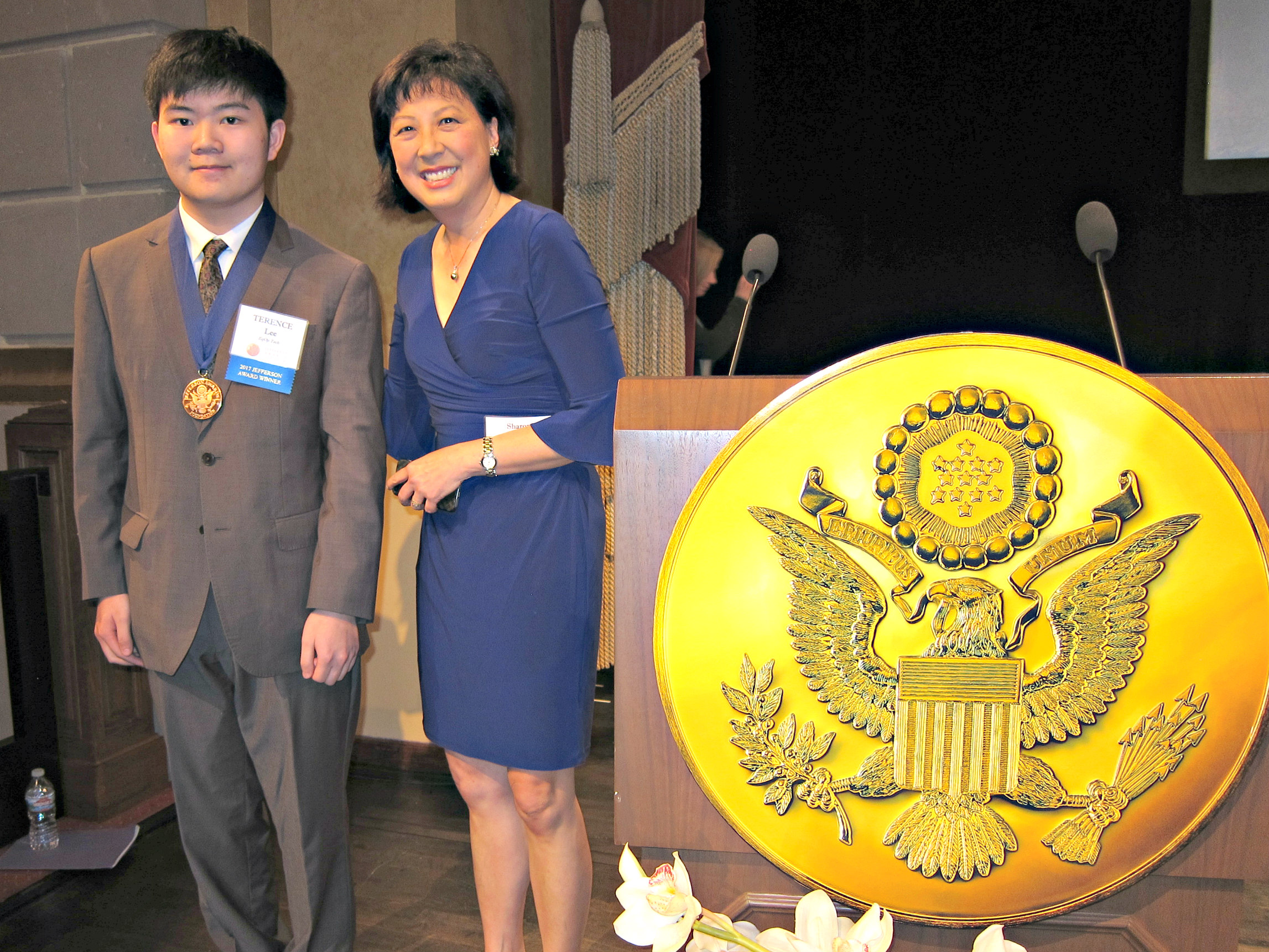Terence Lee (left) and Sharon Chin, CBS KPIX