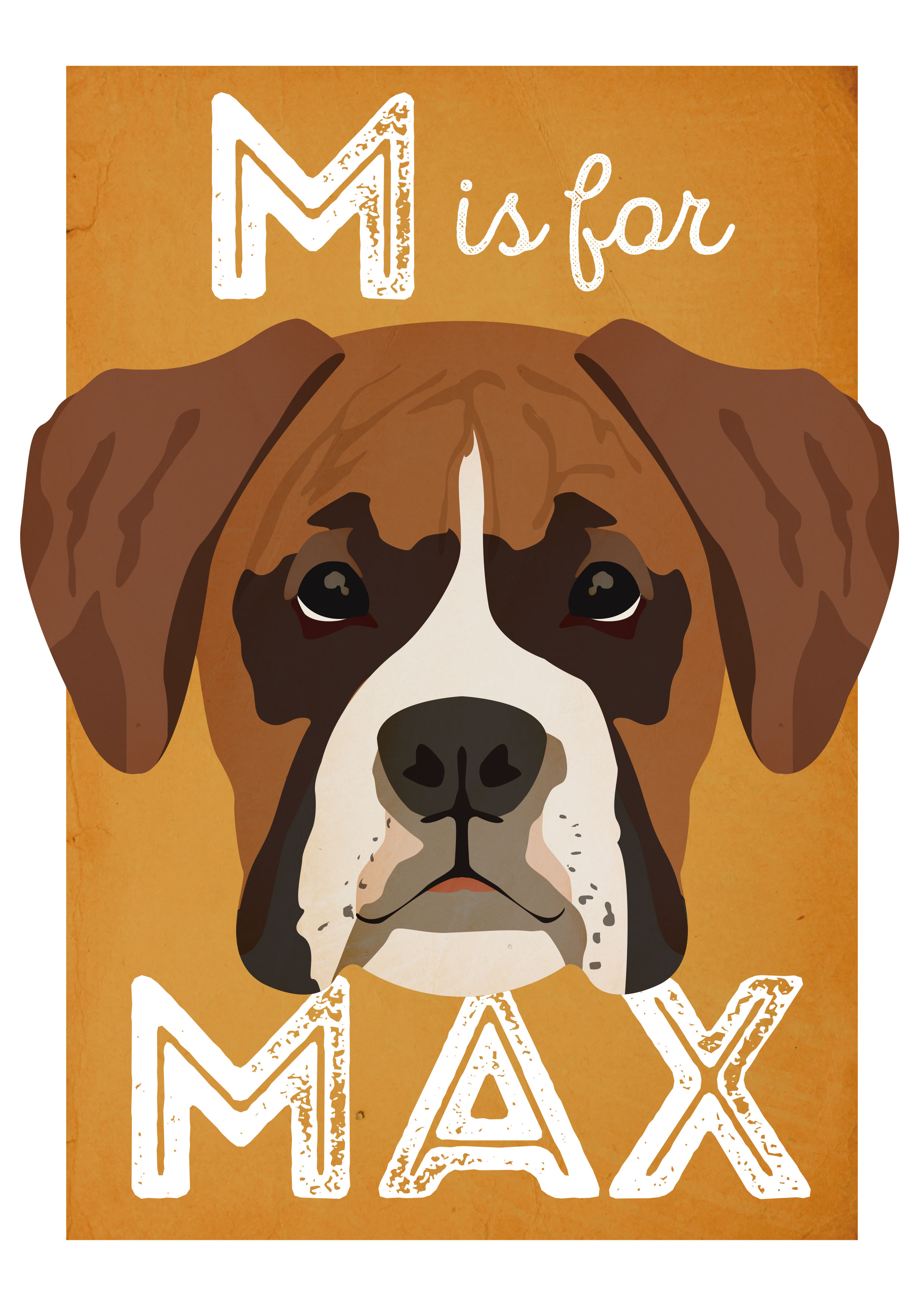 personalised dog prints