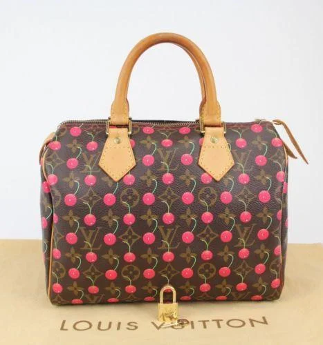 LOUIS VUITTON CHERRY CERISE, SPEEDY 25 BY TAKASHI MURAKAMI
