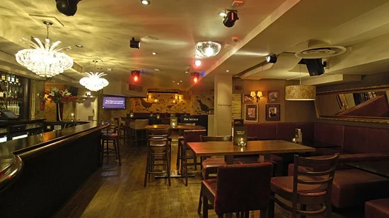 The Warwick é um pub no Soho , fica aberto até as 3 da manhã , chegue antes das 11 e ganhe um welcome drink , entre as 5-8 da noite os cocktails vão te custar £5 e £3,50 em determines cervejas , eles sempre tem elf price para spirits e vinho . 1-3 Warwick St, Soho, London W1B 5LR, thewarwick.co.uk