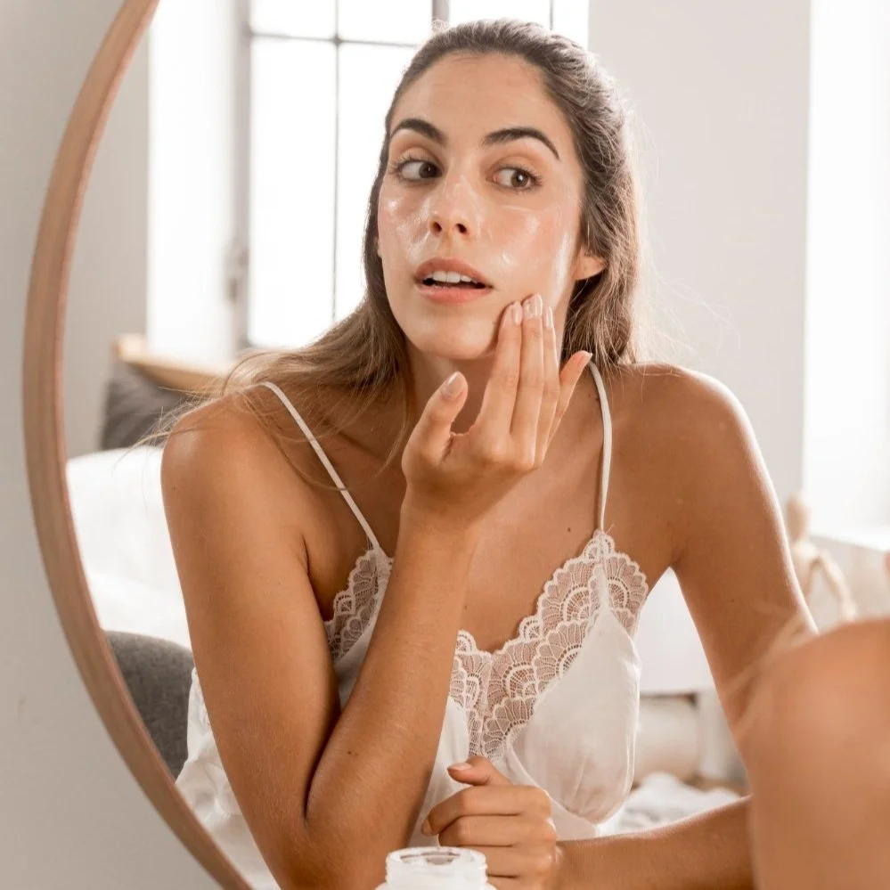 Rotina de skincare antissinais