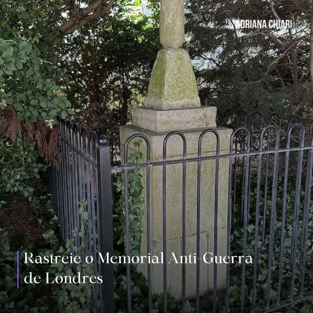 Rastreie o Memorial Anti-Guerra de Londres