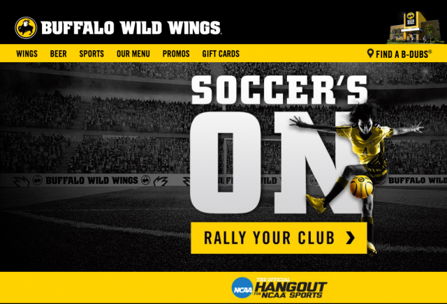 Buffalo Wild Wing's Euro 2016 Promotion (Photo: Buffalo Wild Wings)