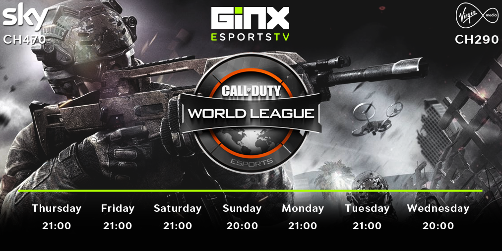 Call of Duty World League on Ginx eSports TV (Photo: Ginx)