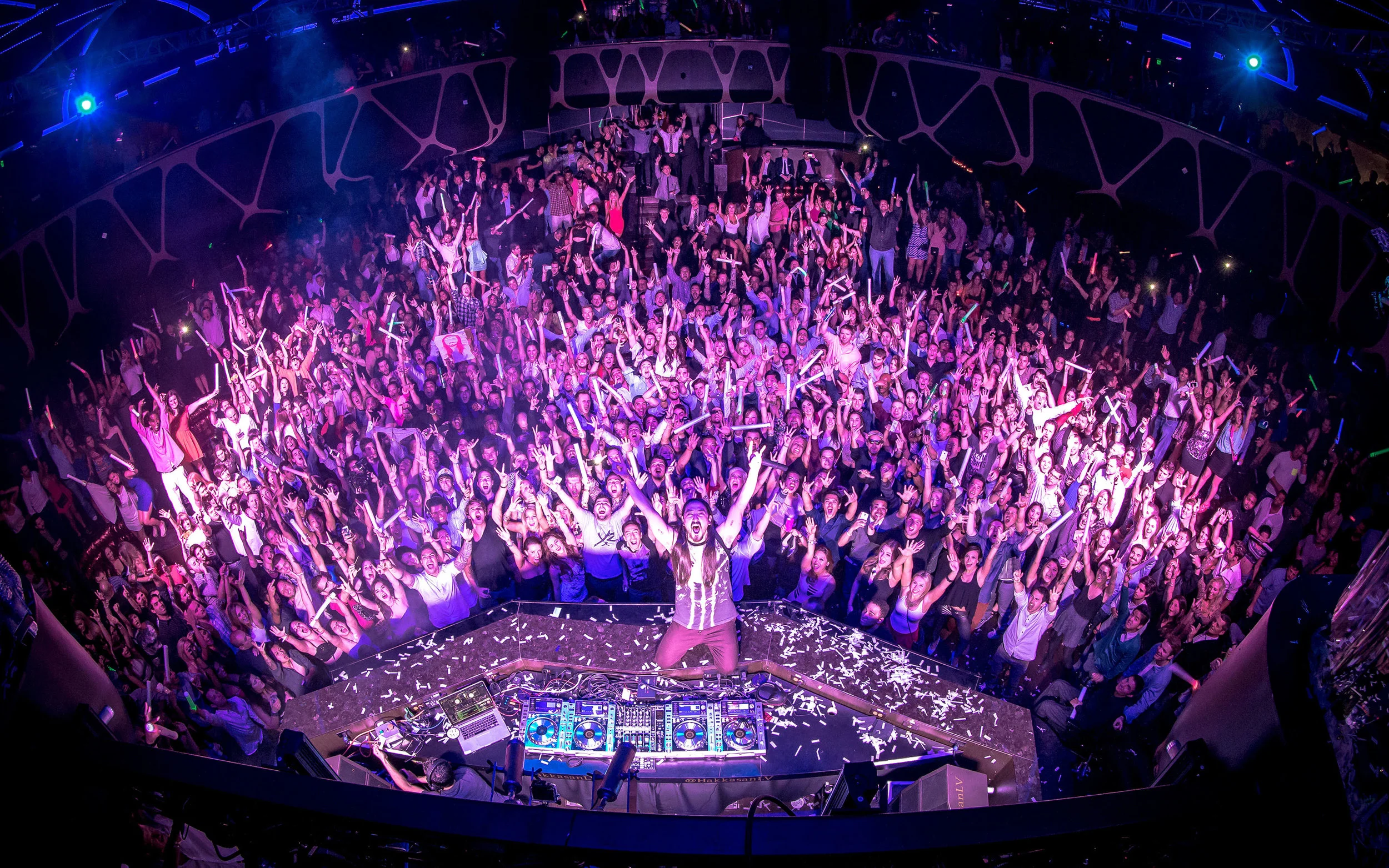 DJ Steve Aoki at Hakkasan (Photo: Hakkasan)