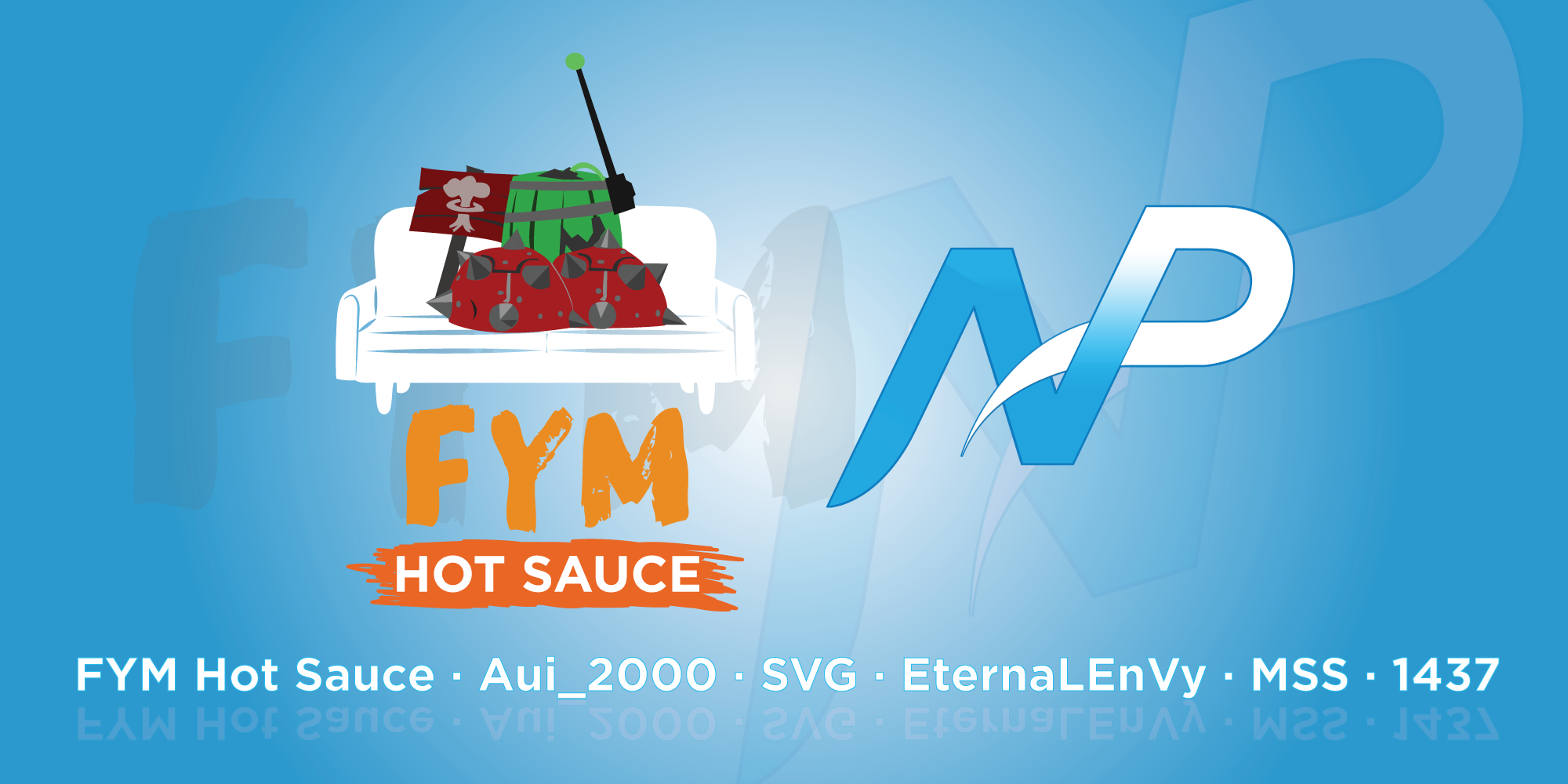 FYM Hot Sauce and Team NP (Photo: FYM Hot Sauce)