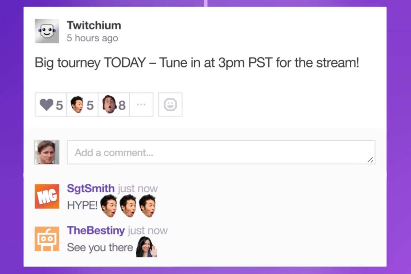 Twitch's Social Platform Pulse (Photo: Twitch)