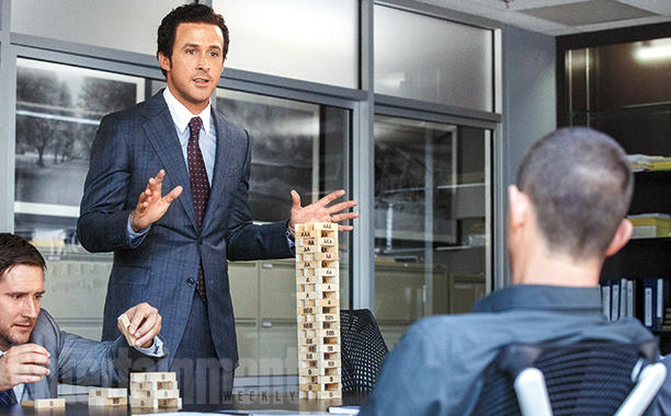 That's not anyone from Morgan Stanley. It's from "The Big Short" (Photo: Plan B Entertainment)