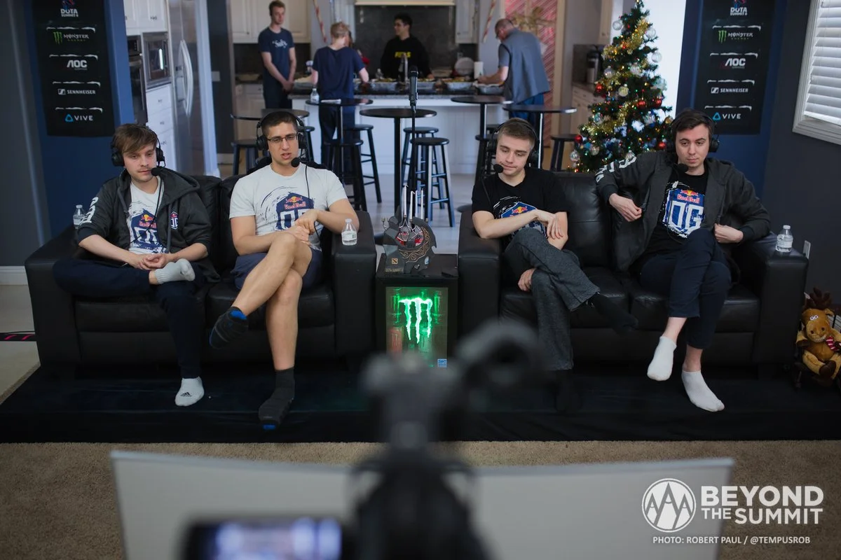 Behind the scenes at the 8th Dota 2 Summit (Photo: Beyond the Summit)