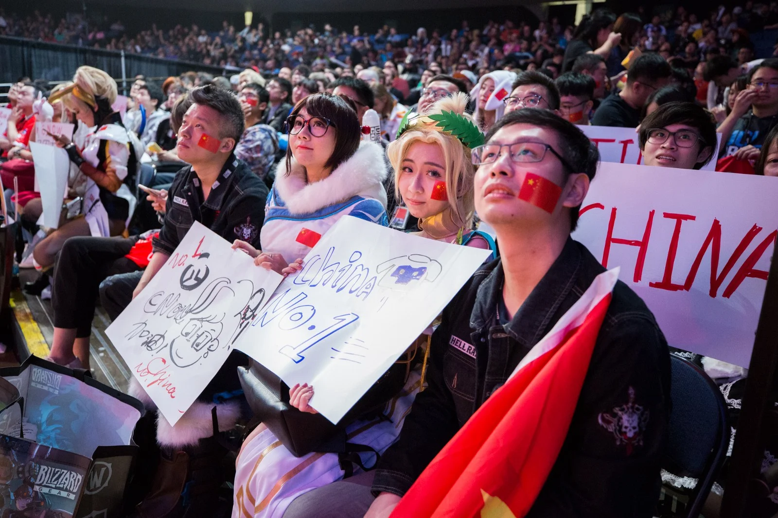 I sat close to this group during the World Cup. They were LOUD. (Photo: Robert Paul)