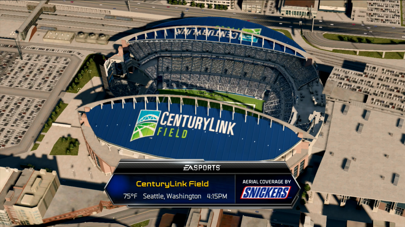 Snickers In EA Madden NFL 15 (Photo: EA Sports)
