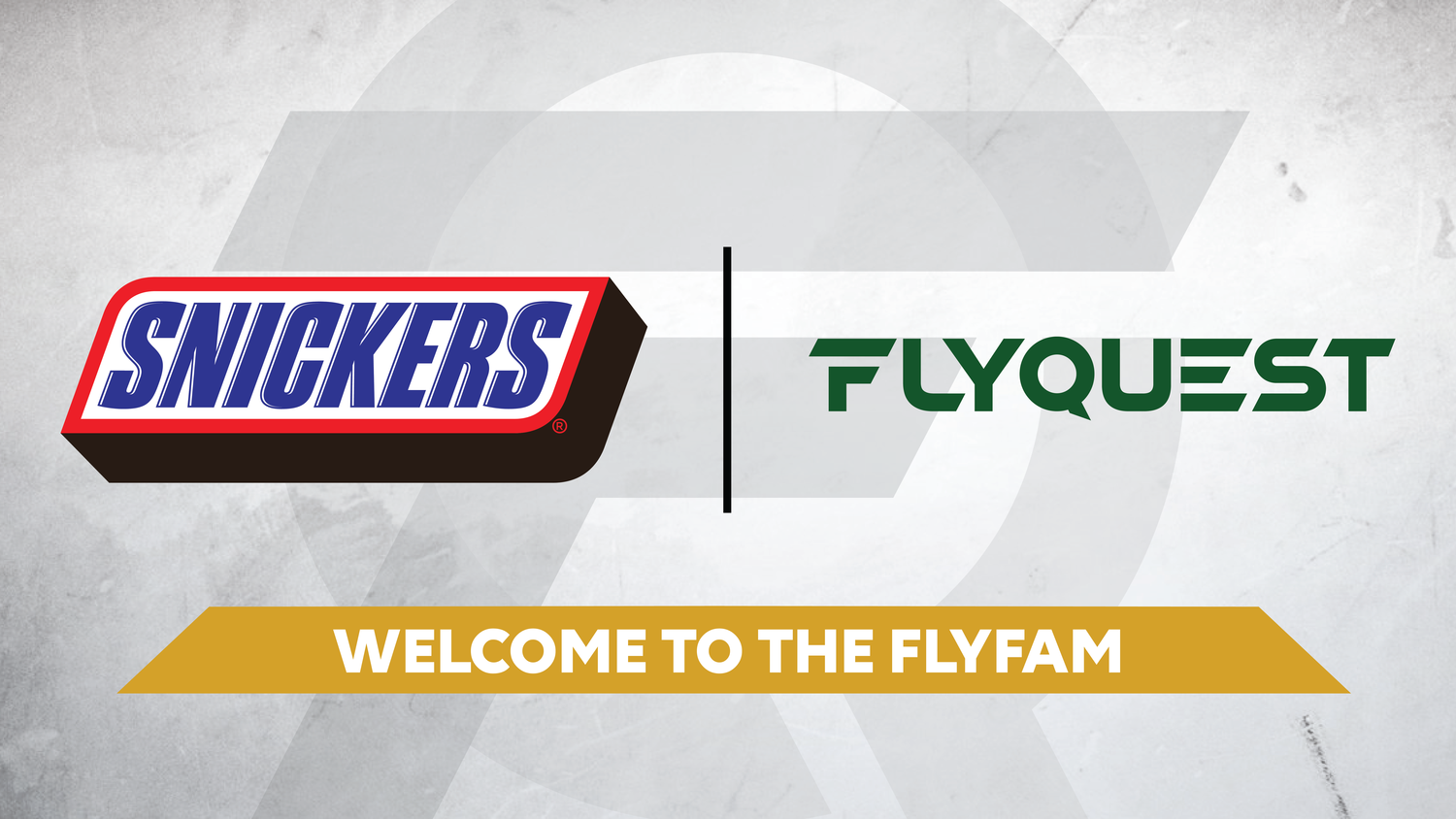 Snickers and FlyQuest Sports (Photo: FlyQuest Sports)