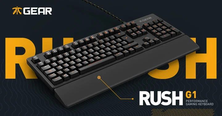 Fnatic Branded Keyboard (Photo: Fnatic)