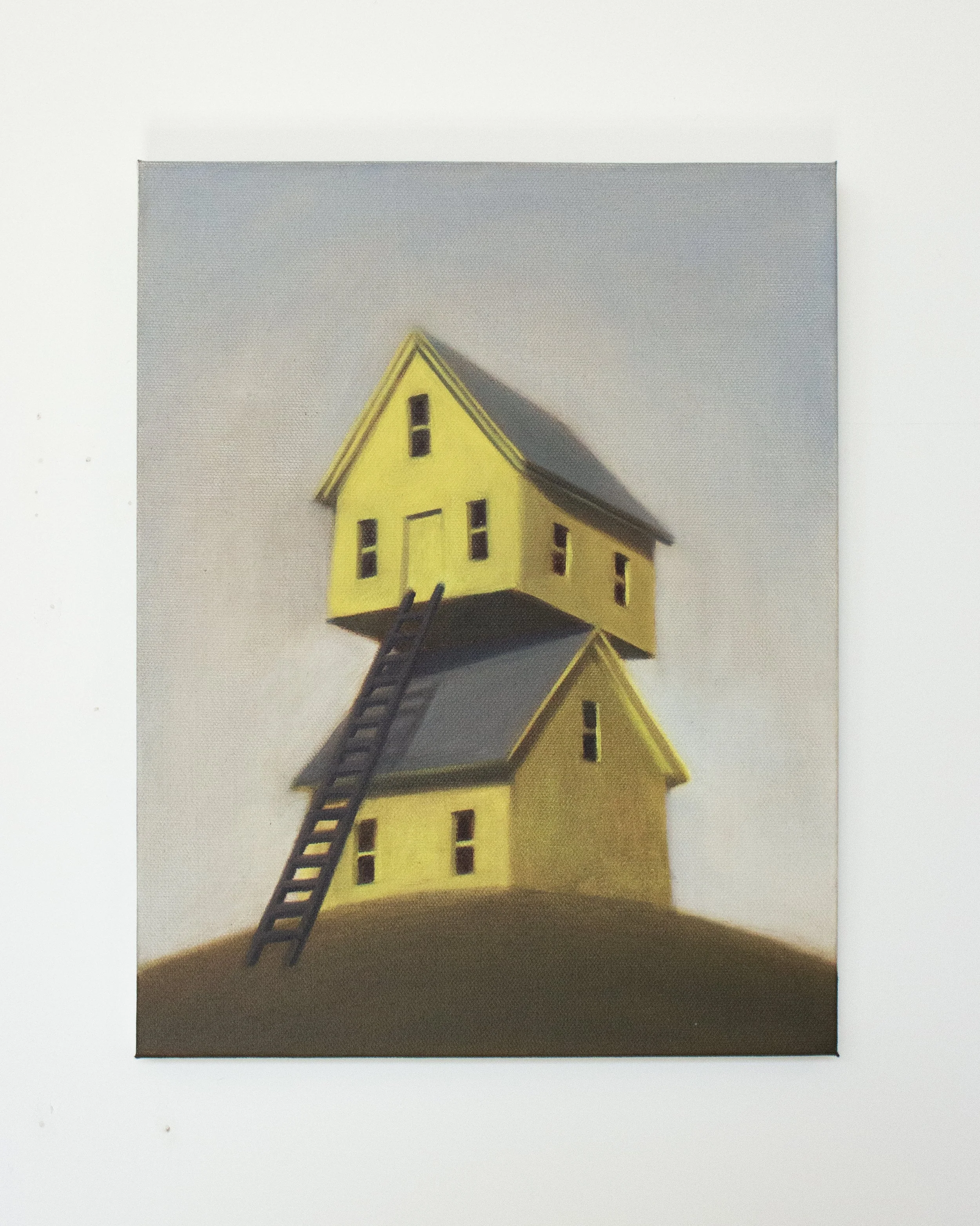  Walk-Up  2026  14 in x 11 in  Oil on canvas 