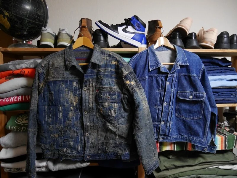 kapital boro denim jacket