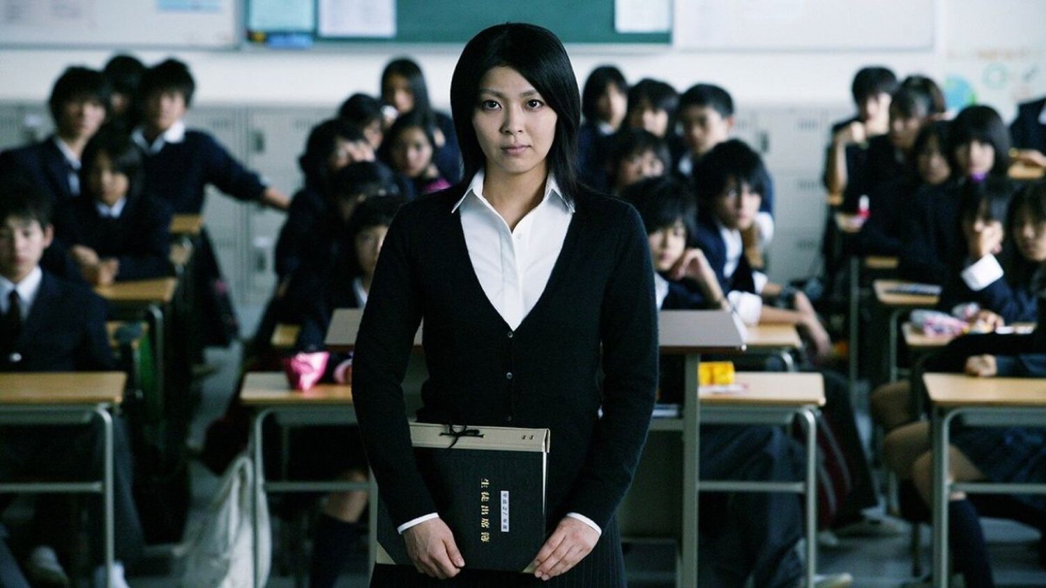 Японский школе учительница. Признания дорама Япония.