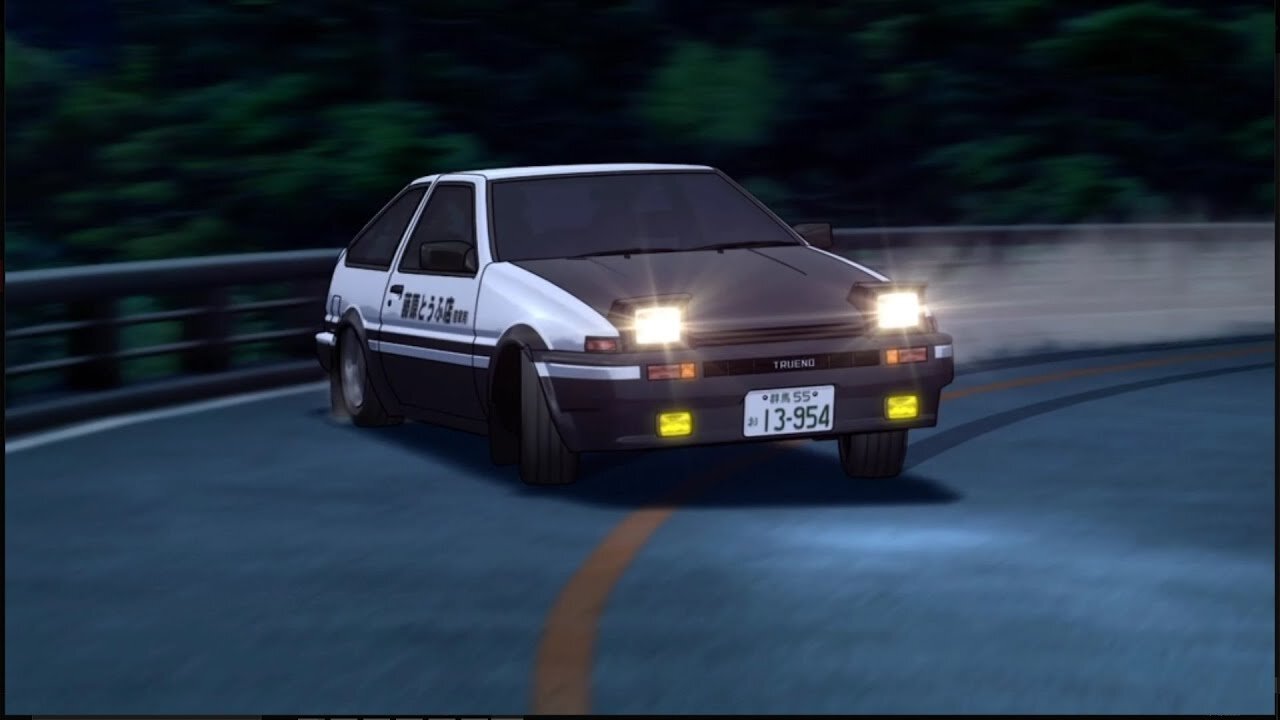 Race Hakone With Initial D Rental Cars - Interest - Anime News Network